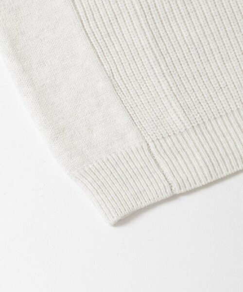 URBAN RESEARCH(アーバンリサーチ)の「クレイジーパターンニット(ニット/セーター・メンズ・CHARCOAL/OFF/NAVY・M/L)」の6枚目の写真
