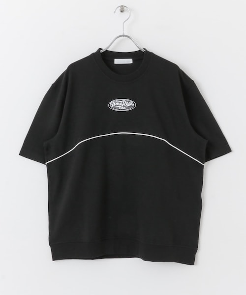 SENSE OF PLACE by URBAN RESEARCH(センスオブプレイスバイアーバンリサーチ)の「ブロックドデザインTシャツ(5分袖)(Tシャツ/カットソー・メンズ・BLK×WHT/GRN×ORG/BLU×YEL・M/L)」の12枚目の写真