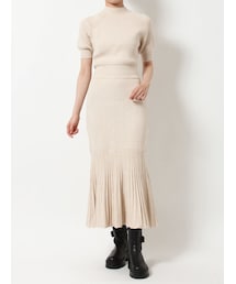 RESEXXY | バックリボンマーメイドニットワンピース(ワンピース)