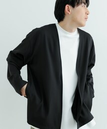 シアーストレッチ ラップカーディガン