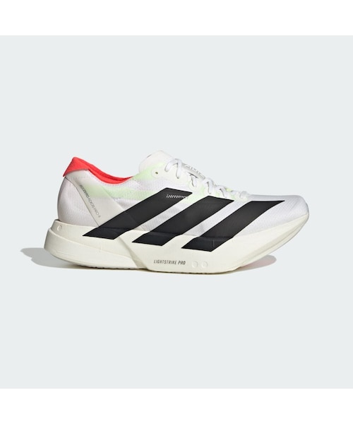 adidas(アディダス)の「アディゼロ アディオス プロ 4 / ADIZERO ADIOS PRO 4(シューズ・メンズ・ホワイト/グリーン/ブラック/レッド/シルバー/イエロー/ブルー/ピンク・24.0cm/24.5cm/25.0cm/25.5cm/26.0cm/26.5cm/27.0cm/27.5cm/28.0cm/28.5cm/29.0cm/29.5cm/30.0cm/30.5cm/31.0cm/31.5cm/32.5cm)」の1枚目の写真