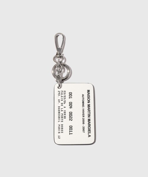ADAM ET ROPE'(アダムエロペ)の「【Maison Margiela/メゾン マルジェラ】KEYRING CARD(カードケース・レディース・ブラック・F)」の5枚目の写真
