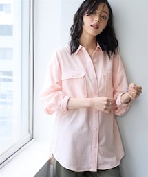 nissen | 【美極シャツ】ダブルポケットニューノーマルシャツ＜大きいサイズ有＞(シャツ/ブラウス)