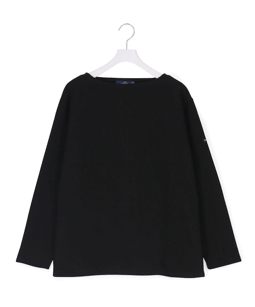 ADAM ET ROPE'（アダムエロペ）の「【公式サイト限定】【SAINT JAMES】SOLID（Tシャツ/カットソー・レディース・ブラック/オフホワイト/ピンク・1）」の13枚目の写真