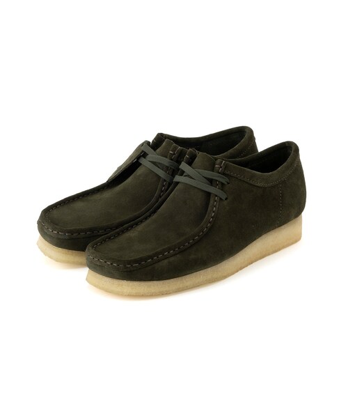 JUNRED(ジュンレッド)の「【 Clarks / クラークス 】 Wallabee /ワラビー(ドレスシューズ・レディース・ブラック/グリーン/ブルー・7.5)」の2枚目の写真