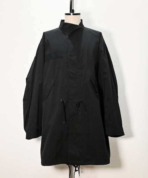 ADAM ET ROPE'（アダムエロペ）の「【BONCOURA】65パーカー（モッズコート・メンズ・ブラック・L/M/S）」の2枚目の写真