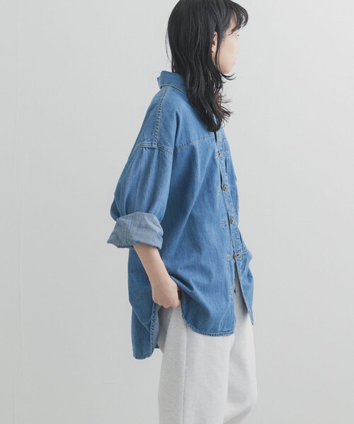 URBAN RESEARCH DOORS(アーバンリサーチドアーズ)の「『別注』Lee×DOORS COWBOY SHIRTS(シャツ/ブラウス・レディース・BLUE/NAVY・One)」の21枚目の写真