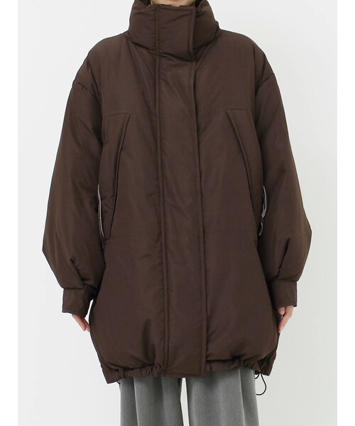 LAGUNAMOON（ラグナムーン）の「アライドダウンオーバーシルエットコート（ダウンジャケット/コート・レディース・ホワイト/ブラック/ブラウン・F）」の15枚目の写真