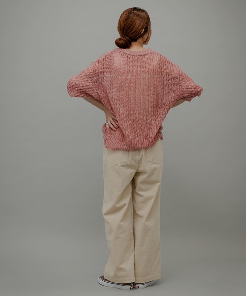 URBAN RESEARCH Sonny Label（アーバンリサーチサニーレーベル）の「コーデュロイベイカーイージーパンツ（その他パンツ・レディース・アイボリー/グレージュ/チャコール・36/38）」の11枚目の写真