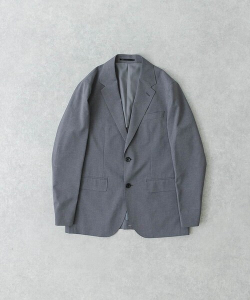 URBAN RESEARCH（アーバンリサーチ）の「『セットアップ対応』『マシンウォッシャブル』AVANT DRY TROPICAL JACKET（テーラードジャケット・メンズ・GRAY/CHARCOAL/NAVY・M/L）」の4枚目の写真