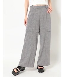 MURUA | ローライズカッティングパンツ(スラックス)