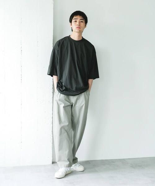 URBAN RESEARCH DOORS(アーバンリサーチドアーズ)の「『別注』Snow Peak Apparel×DOORS WA/AC DRAWSTRING T-SHIRTS(Tシャツ/カットソー・メンズ・WHITE/CHARCOAL/BROWN/FOLIAGE・M/L/XL)」の22枚目の写真