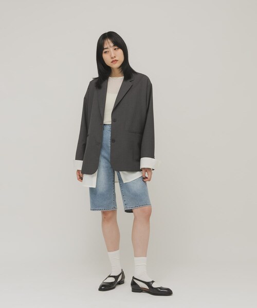 KBF（ケイビーエフ）の「カットデザインメリージェーンローファー（ローファー・レディース・BLUE/BLACK・36/37/38）」の22枚目の写真
