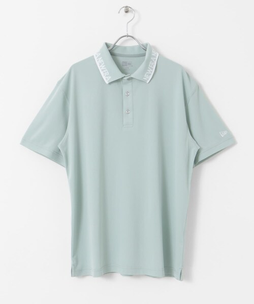 URBAN RESEARCH Sonny Label（アーバンリサーチサニーレーベル）の「NEW ERA GOLF　SHORT-SLEEVE COLLAR LOGO POLO（ポロシャツ・メンズ・BLU・M/L）」の2枚目の写真