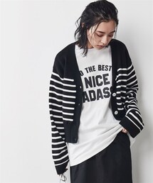 CHIC STYLE | 大きいサイズ綿100％Ｖネックワイドスリーブカーディガンシックスタイル(カーディガン/ボレロ)