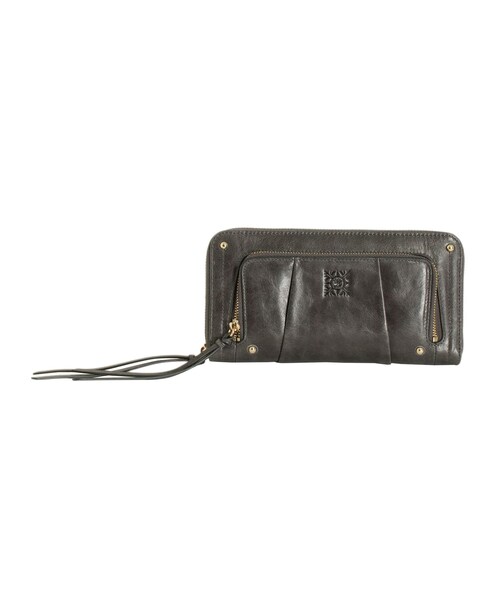 【SELECT ITEM】PADMA イタリア革ラウンドZIP財布（Natural leather）