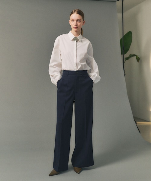 ROPE'(ロペ)の「【一部店舗限定】【REALM(レルム)】BACK ELASTIC PANTS|スラックス 26SS(スラックス・レディース・ネイビー・36/38)」の11枚目の写真