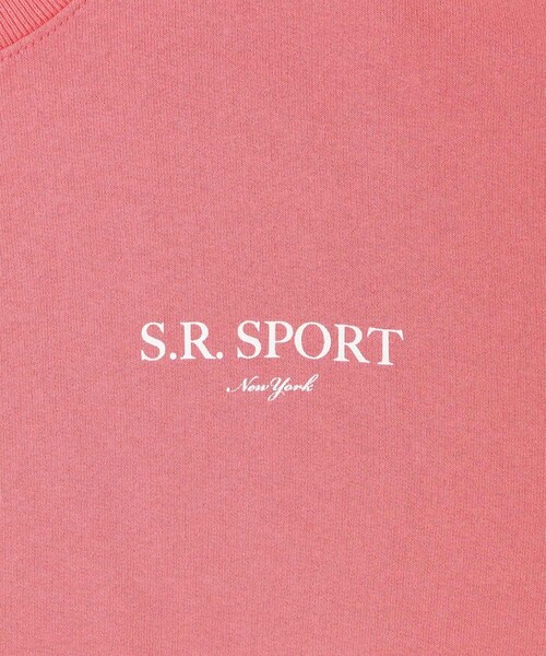 ROPE'(ロペ)の「【Sporty&Rich(スポーティー アンド リッチ)】WIMBLEDON CREWNECK|スウェット(スウェット・レディース・レッド・M/S)」の9枚目の写真