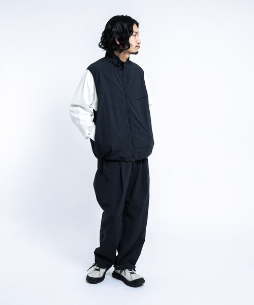 EKAL（エカル）の「DRY OUT BALLOON FIT LONG-SLEEVE T-shirts（Tシャツ/カットソー・メンズ・ホワイト/ネイビー/チャコール・M/L）」の11枚目の写真
