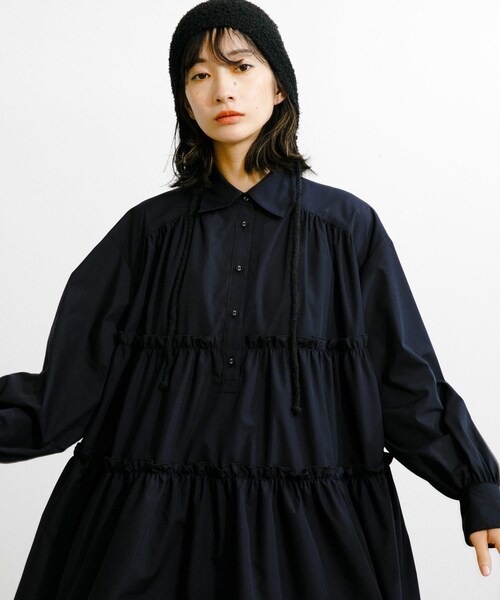 KBF（ケイビーエフ）の「スプリングニットボンネット（ニットキャップ/ビーニー・レディース・BLACK/BEIGE・one）」の14枚目の写真