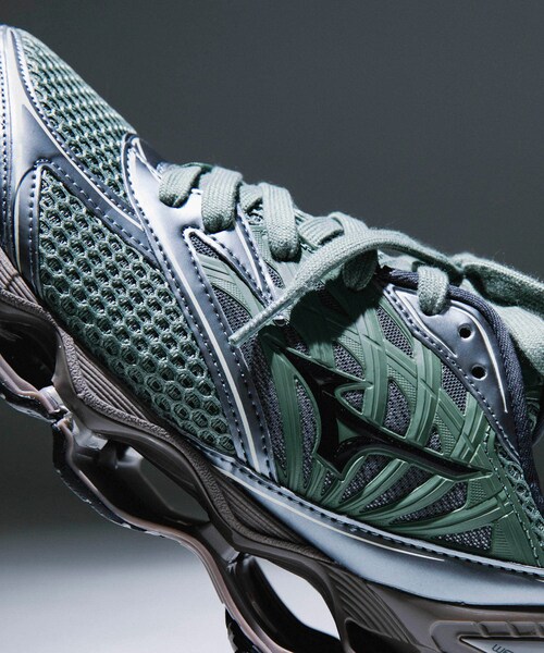 URBAN RESEARCH（アーバンリサーチ）の「Mizuno　WAVE PROPHECY LS（スニーカー・メンズ・GRN/BLK・26/26.5/27/27.5/28/28.5/29）」の10枚目の写真