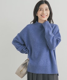 URBAN RESEARCH DOORS | ハイネックサイドスリットニット(ニット/セーター)