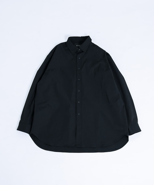 EKAL(エカル)の「SOLOTEXツイルレギュラーカラーシャツ(シャツ/ブラウス・メンズ・ネイビー/ブラック・M/L)」の1枚目の写真