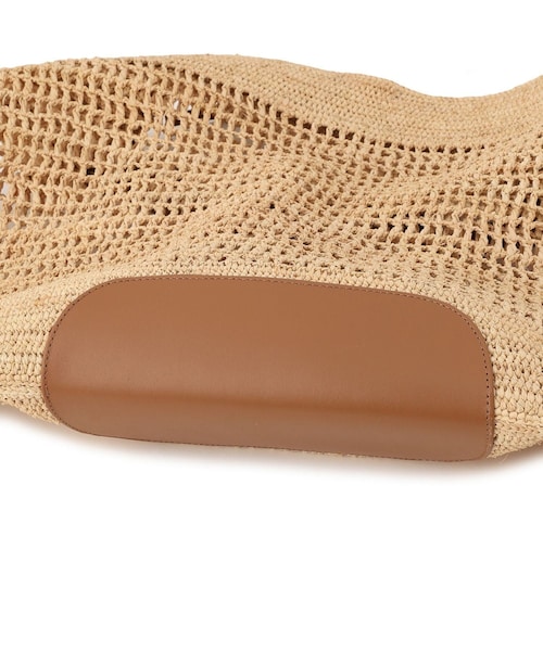 ADAM ET ROPE'(アダムエロペ)の「【HEREU(ヘリュー)】CADOR RAFFIA MESH(ショルダーバッグ・レディース・ベージュ・F)」の10枚目の写真