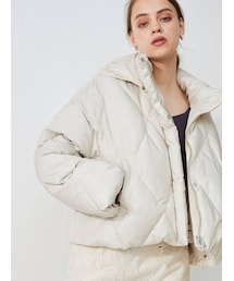 MERCURYDUO | アライドキルティングショートコート(ダウンジャケット/コート)