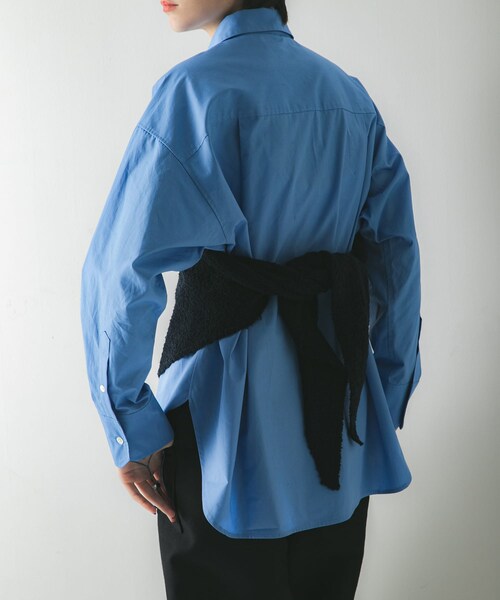 URBAN RESEARCH（アーバンリサーチ）の「ウールカシミヤサンカクストール（ストール/ショール・レディース・WHITE/RED/NAVY・-）」の17枚目の写真