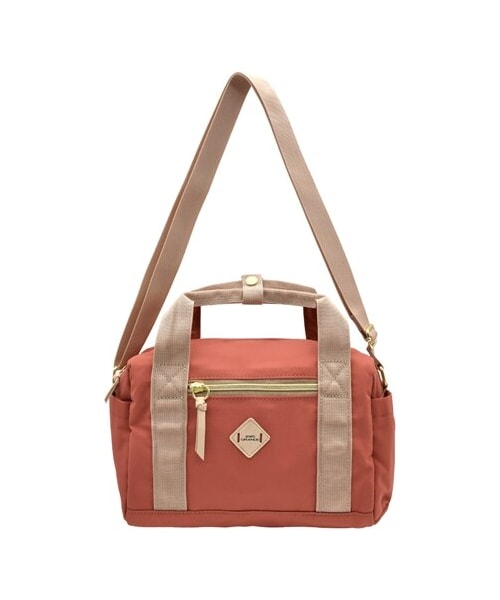 nissen（ニッセン）の「anello GRANDE（アネログランデ）RETROPOP 2WAYミニボストン （Ａ５対応）（ショルダーバッグ・メンズ・ブルーグレー/ブラック/ダークオレンジ/ライトベージュ/マスタード/ネイビー・Y）」の6枚目の写真