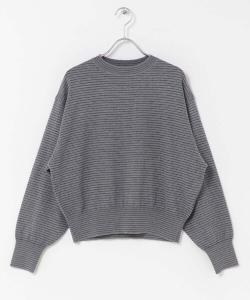 URBAN RESEARCH DOORS(アーバンリサーチドアーズ)の「FORK&SPOON ボーダークルーネックニット(ニット/セーター・レディース・IVOxNVY/GRYxNVY/BRNxBLU・1)」の19枚目の写真