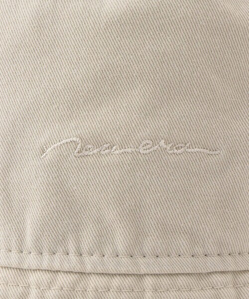 ROPE' PICNIC（ロペピクニック）の「【NEW ERA(R)/ニューエラ別注】STATE OF NY DOWN HAT/リンクコーデ（ハット・レディース・ブラック/ベージュ系/ブルー系・F）」の16枚目の写真