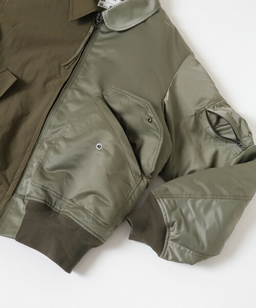 NEXUSVII. JUMBLED FLIGHT JACKET