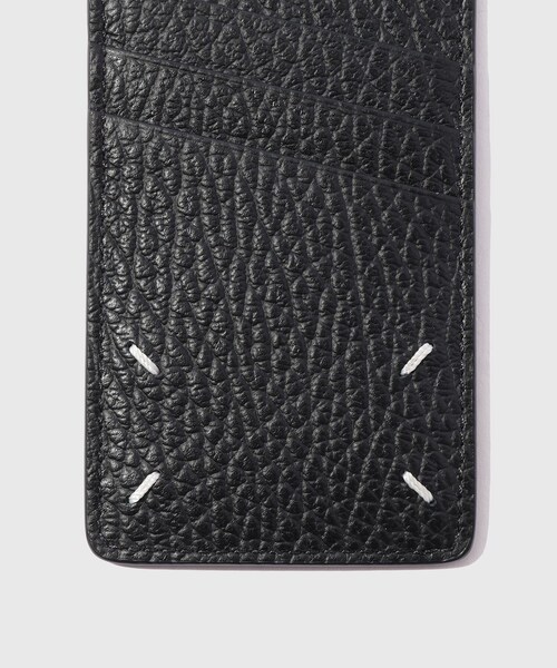 ADAM ET ROPE'（アダムエロペ）の「【Maison Margiela/メゾン マルジェラ】VERTICAL CARD HOLDER（カードケース・メンズ・ブラック・F）」の5枚目の写真