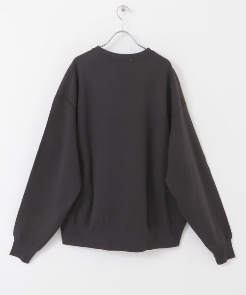 かぐれ（カグレ）の「『ユニセックス』コットンクルーネックスウェットプルオーバー（スウェット・レディース・OATMEAL/CHARCOAL/OATMEAL A/CHARCOAL A・1/2）」の20枚目の写真