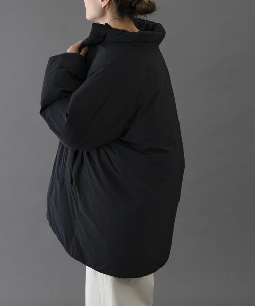 URBAN RESEARCH DOORS(アーバンリサーチドアーズ)の「FORK&SPOON SORONAスタンドカラーブルゾン(ブルゾン・レディース・BLACK/WINE/SAND・1)」の8枚目の写真