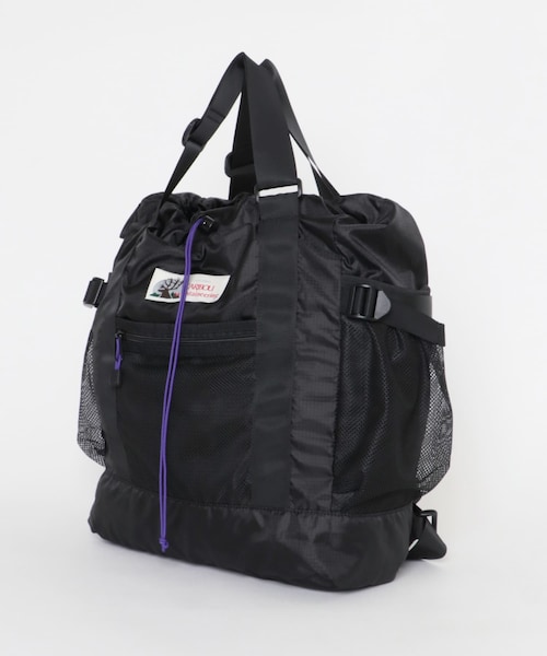 EKAL(エカル)の「『別注』Caribou Mountaineering×EKAL L. WEIGHT PACK TOTE(トートバッグ・レディース・ブラック/グレー・One)」の1枚目の写真