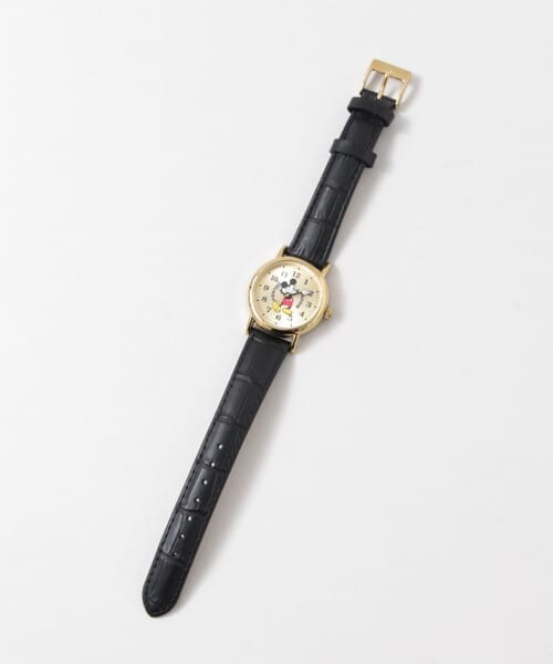 URBAN RESEARCH Sonny Label（アーバンリサーチサニーレーベル）の「Mickey　MICKEY WATCH（アナログ腕時計・レディース・ブラック・one）」の5枚目の写真