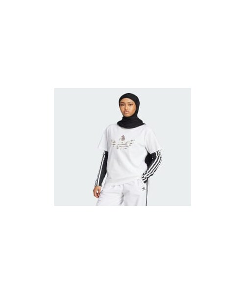 adidas（アディダス）の「アディダス オリジナルス 半袖Tシャツ（トップス・レディース・ブラック/ホワイト・XS/S/M/L/XL/2XL/3XL/5XL/J/XS/J/S/J/M/J/L/J/XL/J/2XL/J/3XL）」の8枚目の写真