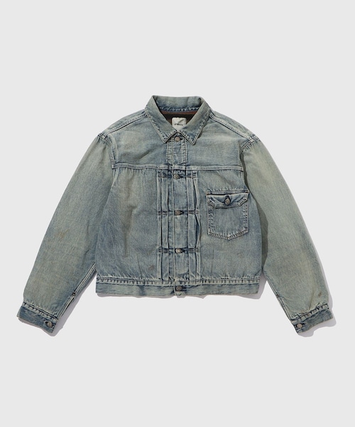 【BOWWOW/バウワウ】BLANKET LINED DENIM JK AGING