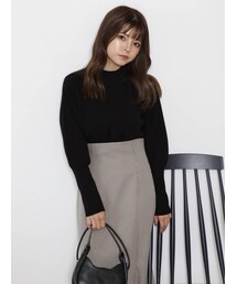 MURUA | モダンボトルネックニット(ニット/セーター)