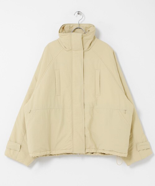 KBF（ケイビーエフ）の「モンスターパテッドショートジャケット（その他アウター・レディース・BLACK/BEIGE/ACID KHAKI・One）」の2枚目の写真