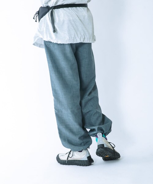 EKAL(エカル)の「『UR TECH DRYLUXE/吸水速乾/接触冷感』ハイツイストトラウザー(その他パンツ・メンズ・ブルーグレー/グレー/ネイビー・M/L)」の6枚目の写真