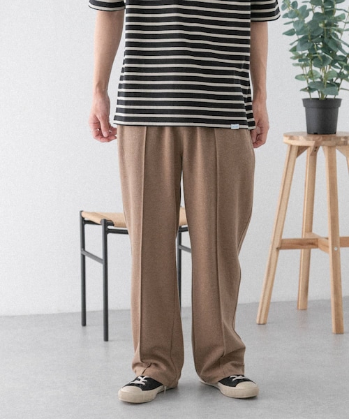 URBAN RESEARCH DOORS(アーバンリサーチドアーズ)の「FORK&SPOON ヘンプ混カットソーパンツ(その他パンツ・メンズ・GRAY/WOOD・4/5)」の2枚目の写真