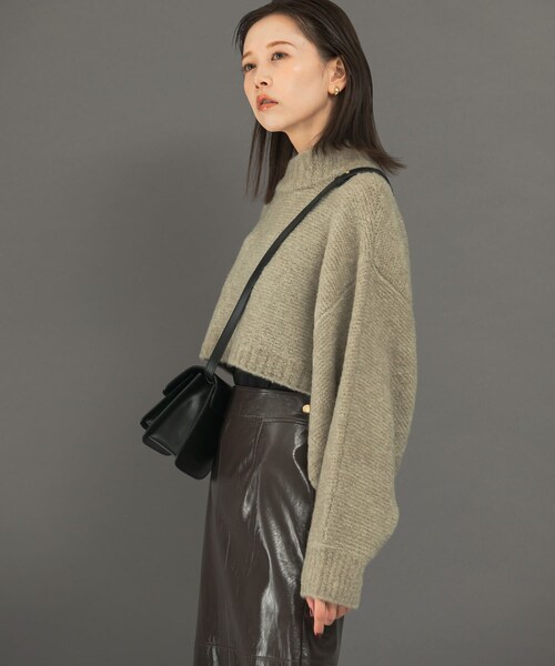 URBAN RESEARCH ROSSO（アーバンリサーチロッソ）の「クロップドマルチウェイニット（ニット/セーター・レディース・beige/aqua・FREE）」の13枚目の写真