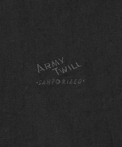 URBAN RESEARCH Sonny Label（アーバンリサーチサニーレーベル）の「ARMY TWILL　COTTON LINEN HS SHIRTS（シャツ/ブラウス・メンズ・ECRU/CHARCOAL/GREEN/PINK・S/M）」の14枚目の写真