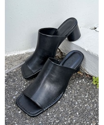 Ungrid | カットデザインヒールサンダル(サンダル)