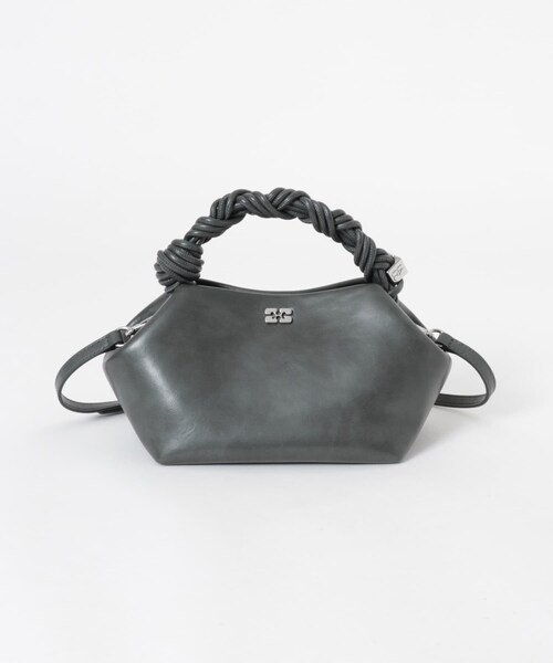 URBAN RESEARCH（アーバンリサーチ）の「GANNI　Bou Bag Small（ハンドバッグ・レディース・Steal Grey・-）」の2枚目の写真