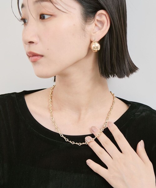VIS（ビス）の「デザインチェーンネックレス（ネックレス・レディース・ゴールド/シルバー・F）」の5枚目の写真